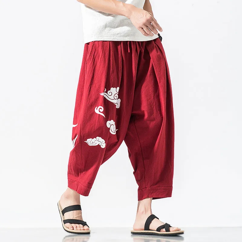 Relaxed kumo harem pants