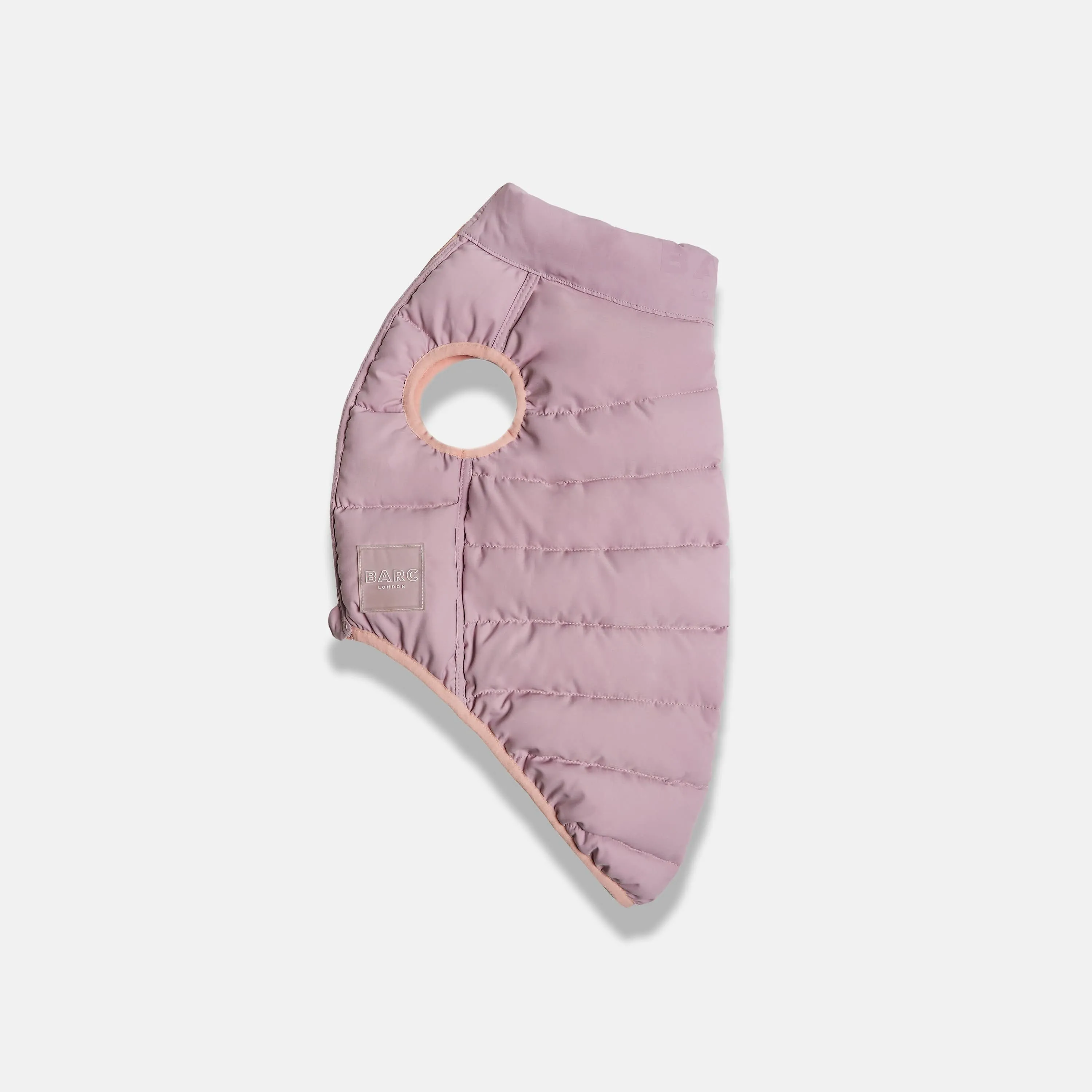 Reversible Recycled Padding Dog Puffer Jacket | Pink & Lilac