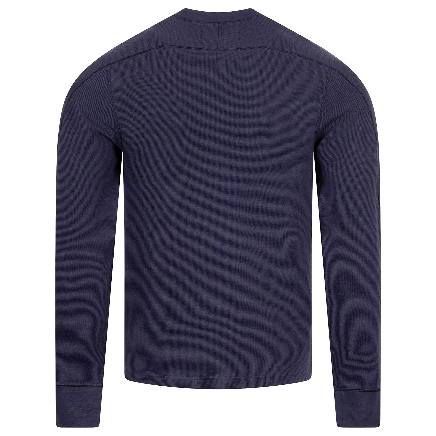 RLX Tech Waffle Henley Pullover Refined Navy - AW24