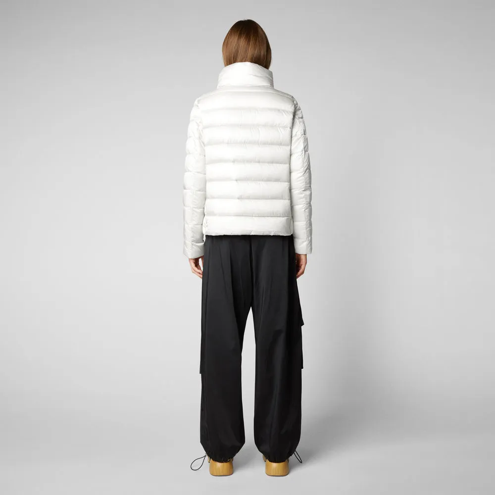 Save The Duck Elsie Jacket in Off White