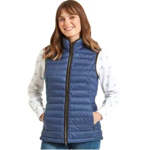 Schoffel Ladies Launde Down Gilet - Stone Blue