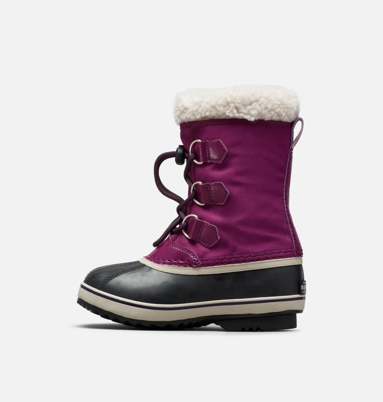 Sorel Yoot Pac Nylon Girls Snow Boots - Plum