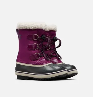 Sorel Yoot Pac Nylon Girls Snow Boots - Plum