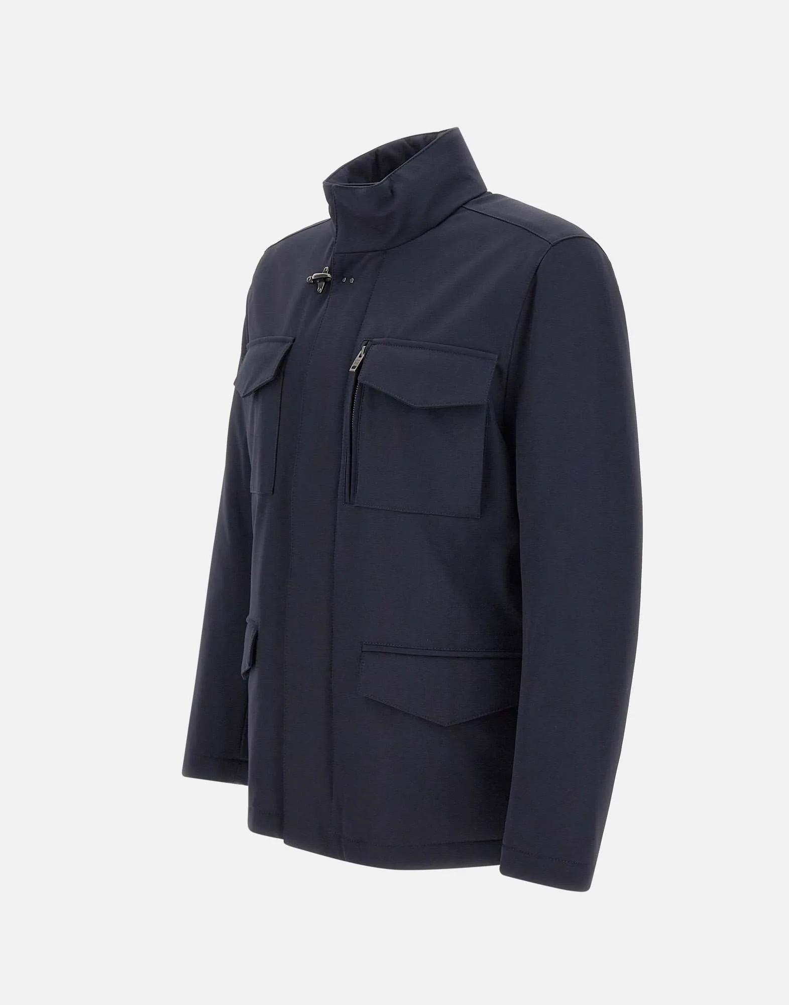 Water-Repellent Blue Field Jacket