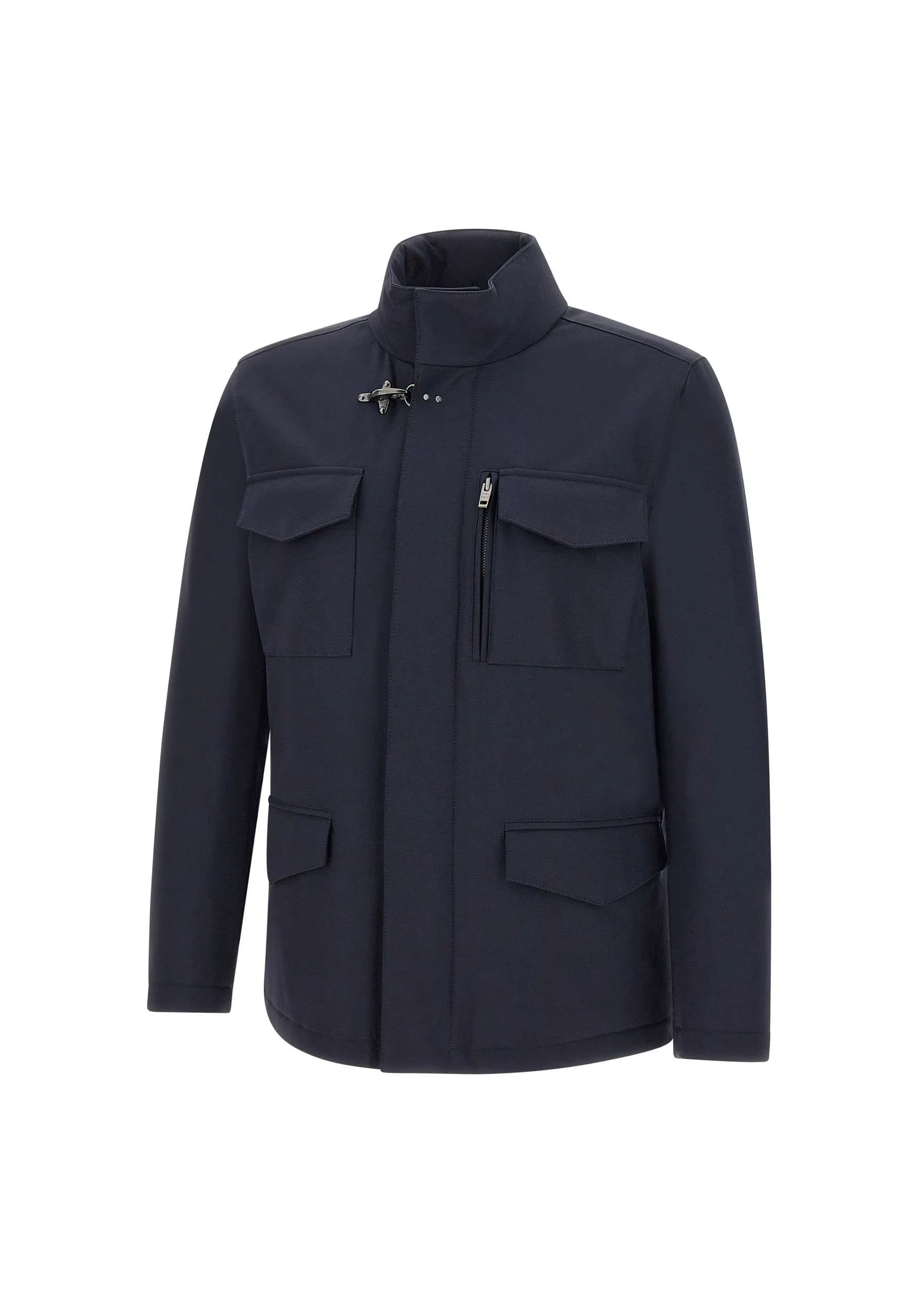 Water-Repellent Blue Field Jacket