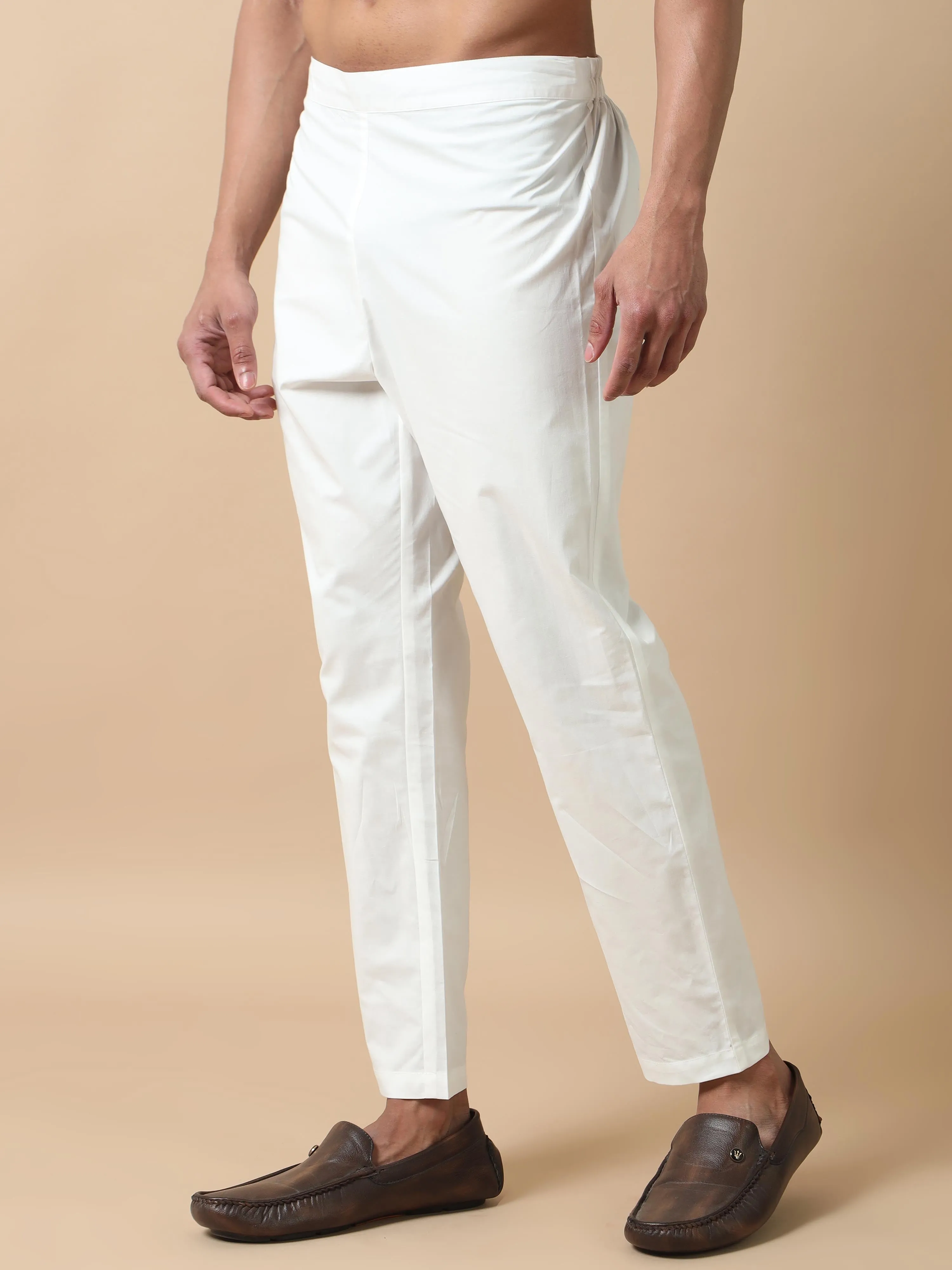 White Kurta Pants