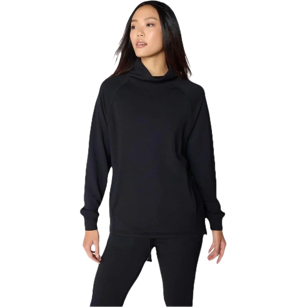 Women's Serenity Zip Mock Neck Pull Over