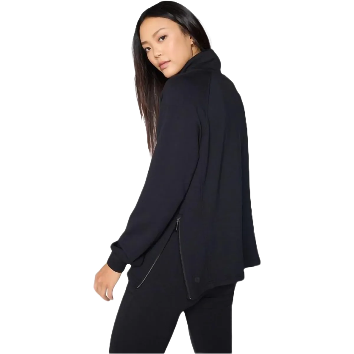 Women's Serenity Zip Mock Neck Pull Over